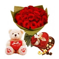 Chocolates and Teddy Bear For You